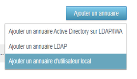 ajouter une option de répertoire local