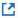 L'icône d'exportation a la forme d'une case bleue avec une flèche pointant hors de son coin supérieur droit.