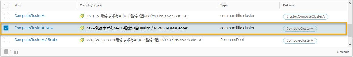 Ajouter une balise à la ressource de calcul et à la zone de cloud VMC - 3