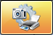 L'icona del Rilevamento servizi interattivi è rappresentata da una macchina fotografica e un fax sopra all'immagine di un ingranaggio.
