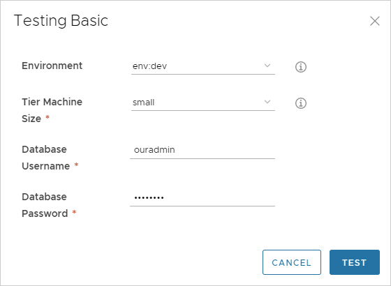 Vrealize Automation Cloud でのユーザー入力によるクラウド テンプレートのカスタマイズ方法