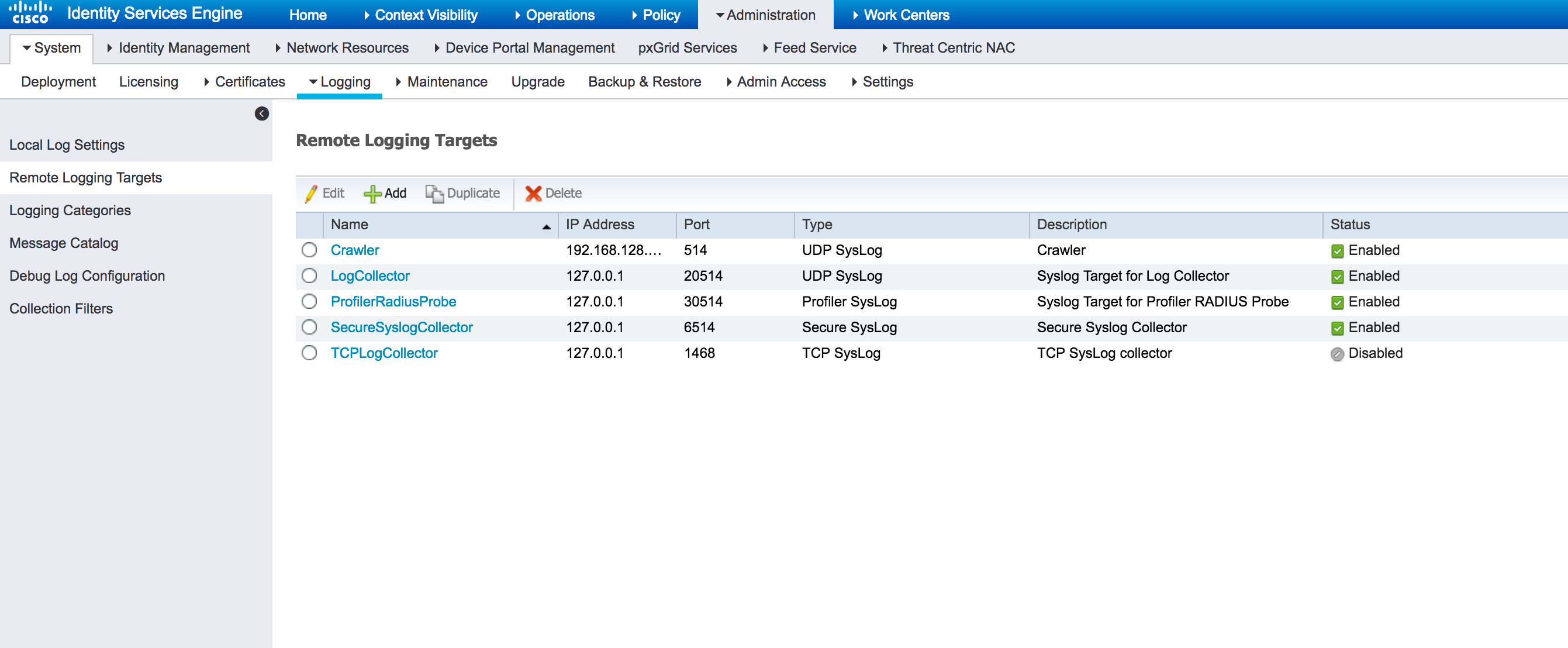 VMware Edge Network Intelligence - Cisco ISE 통합