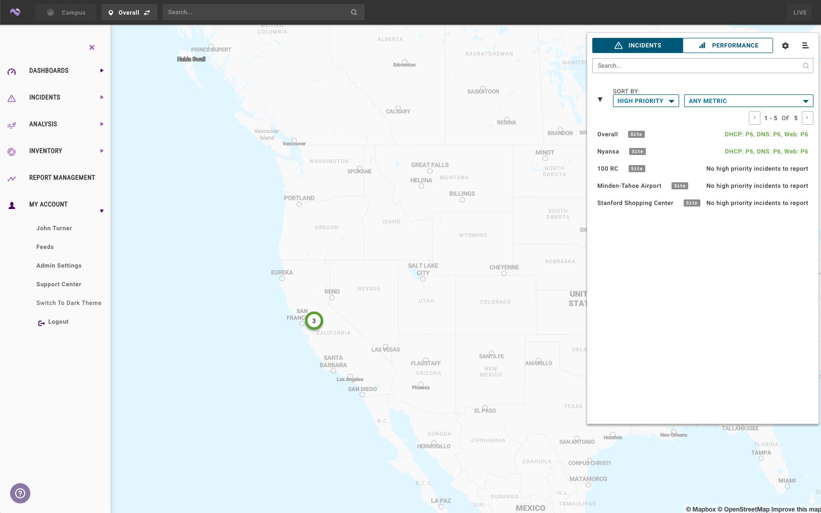 VMware Edge Network Intelligence – Navegação básica