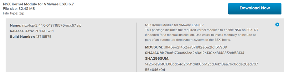 將 NSX 套件下載到軟體存放庫。